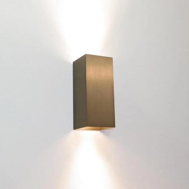Wandlamp Dante 2-lichts licht brons