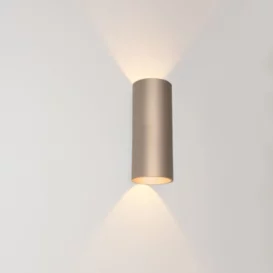 Wandlamp Brody 2-lichts champagne