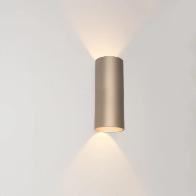 Wandlamp Brody 2-lichts champagne