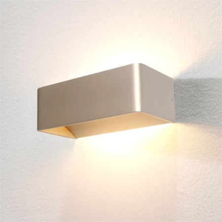 Artdelight Scandinavisch Hotel Chique wandlamp Mainz 2-lichts champagne