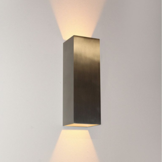 Wandlamp Vegas 2-lichts aluminium