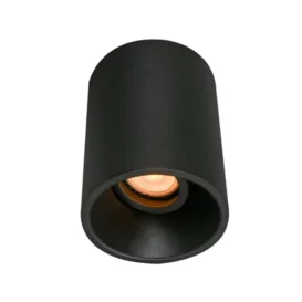 Plafondlamp Moreno 1-lichts zwart