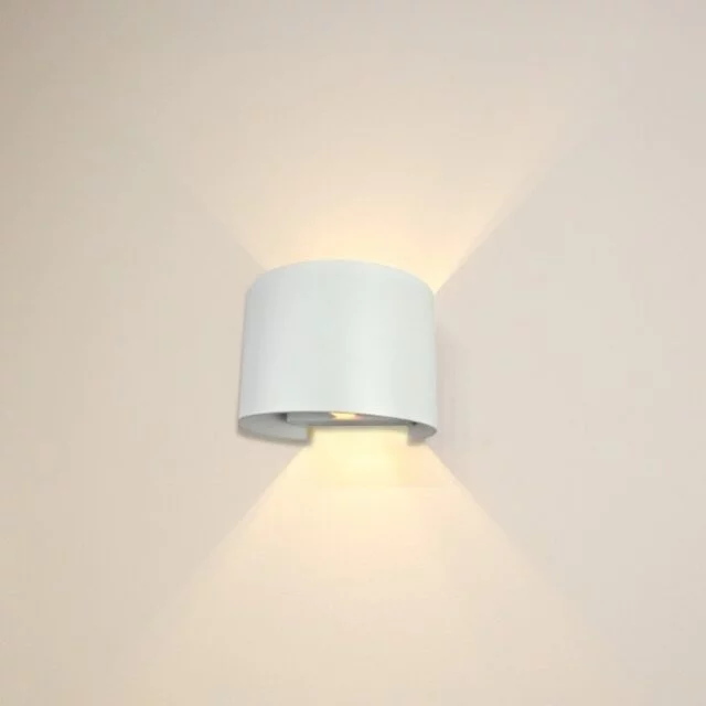 Wandlamp Gyro 1-lichts wit