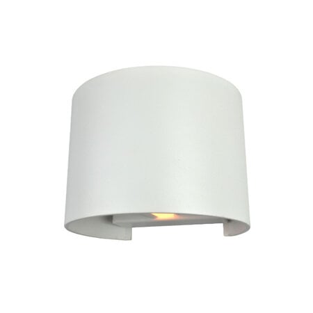 Artdelight Modern Scandinavische wandlamp Gyro 1-lichts wit