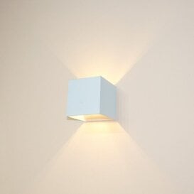 Wandlamp Gymm 1-lichts wit