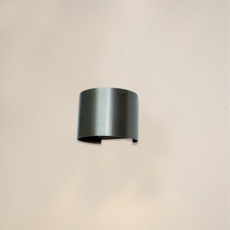 Artdelight Modern Industriële wandlamp Gyro 1-lichts licht brons