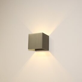 Wandlamp Gymm 1-lichts licht brons