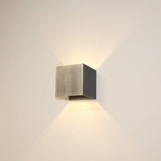 Wandlamp Gymm 1-lichts antiek brons