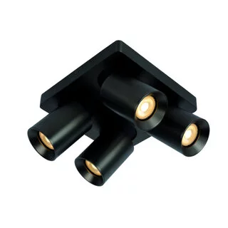 Opbouwspot Megano 4-lichts metallic antraciet