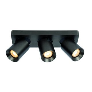 Opbouwspot Megano 3-lichts metallic antraciet