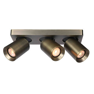 Opbouwspot Megano 3-lichts antiek brons