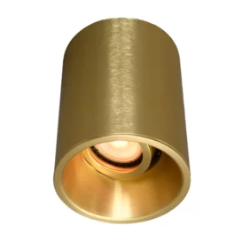 Plafondlamp Moreno 1-lichts mat goud