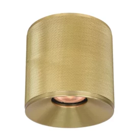 Plafondlamp Costa 1-lichts mat goud
