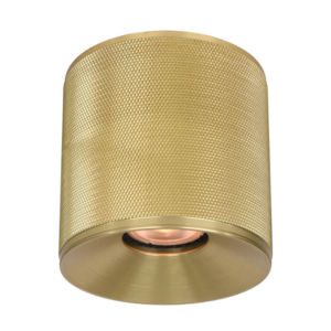 Artdelight Modern Hotel chique plafondlamp Costa 1-lichts mat goud