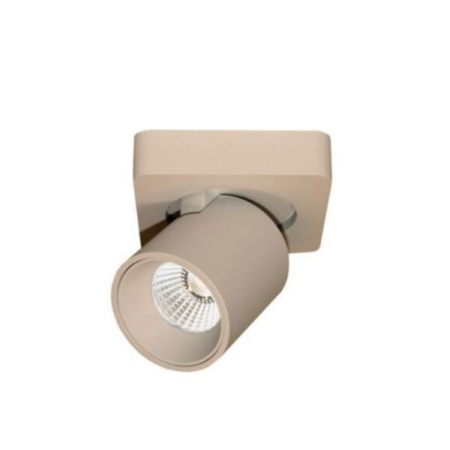 Artdelight Modern Scandinavische opbouwspot Laguna 1-lichts champagne