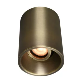 Plafondlamp Moreno 1-lichts antiek brons