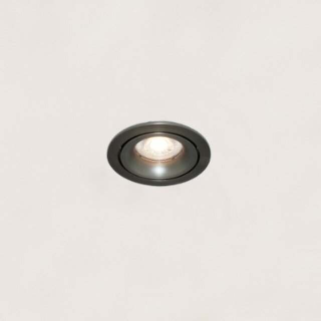 Inbouwspot Alice 1-lichts licht brons