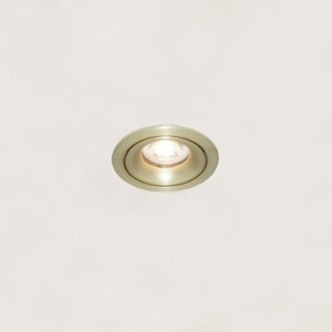 Artdelight Modern Hotel chique inbouwspot Alice 1-lichts mat goud