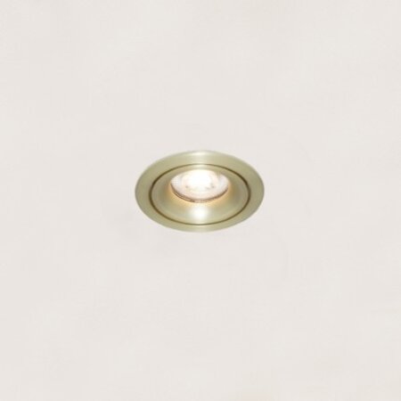 Artdelight Modern Hotel chique inbouwspot Alice 1-lichts mat goud