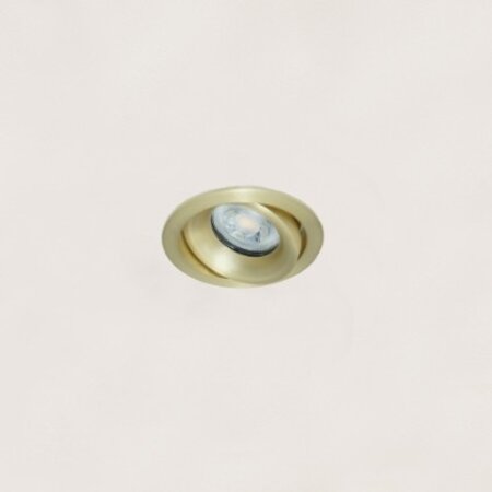 Artdelight Modern Hotel chique inbouwspot Alice 1-lichts mat goud