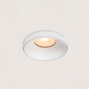 Artdelight Modern Scandinavische inbouwspot Malmo 1-lichts wit