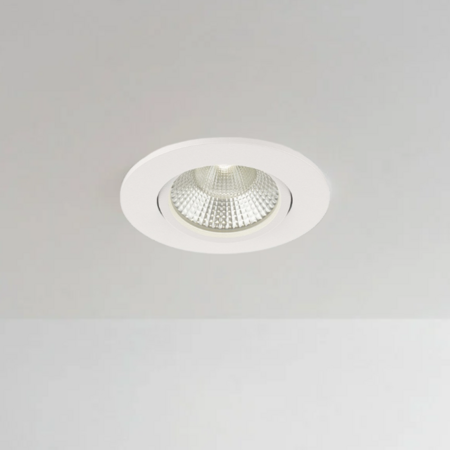 Artdelight Modern Scandinavisch inbouwspot Austin 1-lichts wit