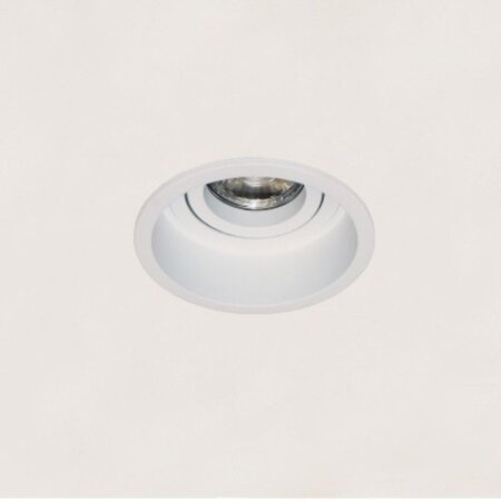 Artdelight Modern minimalistisch inbouwspot Rex 1-lichts rond wit