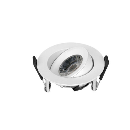 Artdelight Moderne inbouwspot Special 1-lichts wit