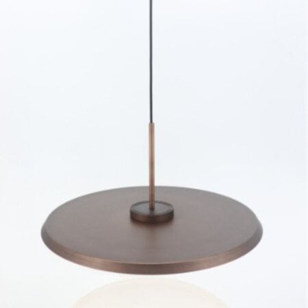 Artdelight Modern Industriële hanglamp Osorno 1-lichts koper