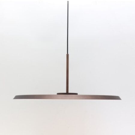 Artdelight Modern Industriële hanglamp Osorno 1-lichts koper