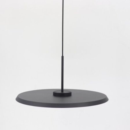 Artdelight Modern Industriële hanglamp Osorno 1-lichts zwart