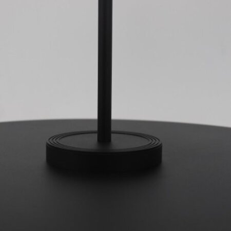 Artdelight Modern Industriële hanglamp Osorno 1-lichts zwart
