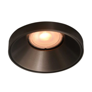 Inbouwspot Malmo 1-lichts licht brons