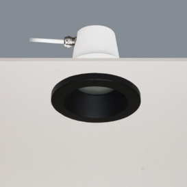 Inbouwspot Bados 1-lichts zwart IP65