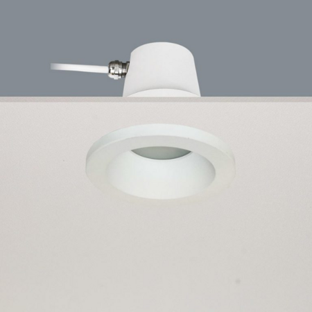 Artdelight Modern minimalistische inbouwspot Bados 1-lichts IP65 wit