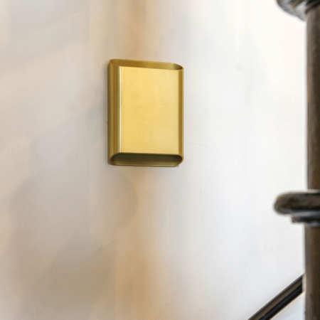 Artdelight Modern Hotel Chique wandlamp Diaz small 2-lichts goud geborsteld