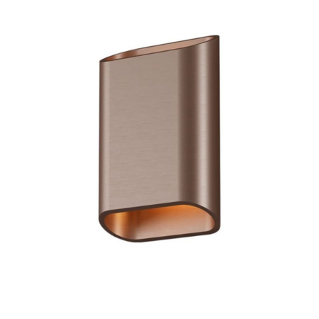 Artdelight Modern klassiek wandlamp Diaz small 2-lichts brons geborsteld