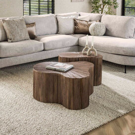 Salontafel Maya 2 set shamrock teak