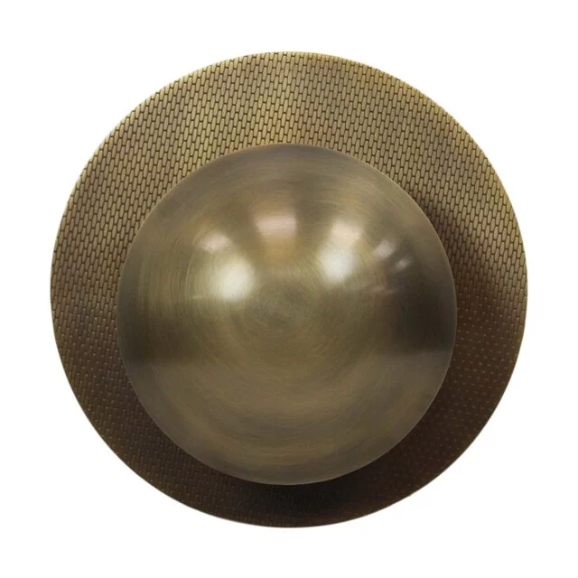 Wandlamp Laton 1-lichts antique brass