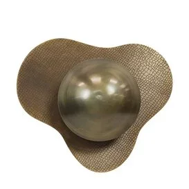 Wandlamp Lylo 1-lichts Antique brass