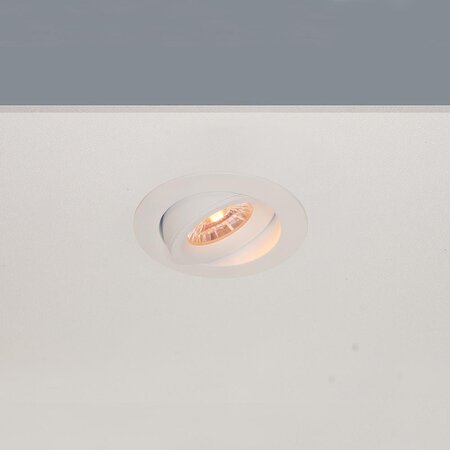 Artdelight Moderne inbouwspot Special 1-lichts wit
