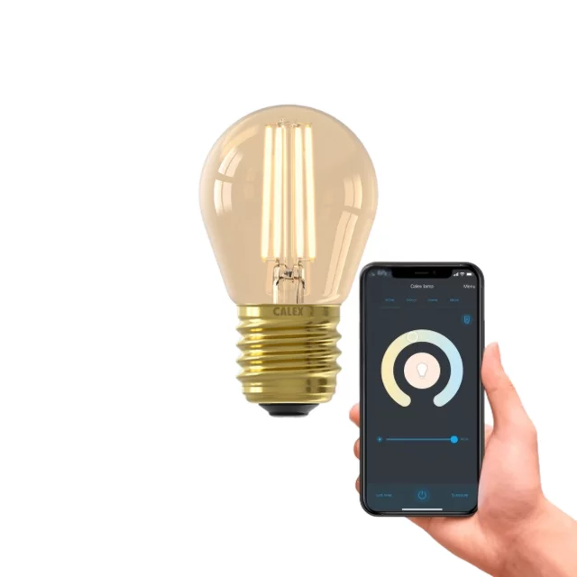 Calex Smart LED 4,9W 4,5 cm amber