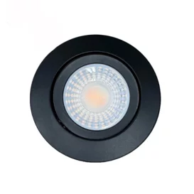 Inbouwspot Ronin 1-lichts zwart dim to warm IP44