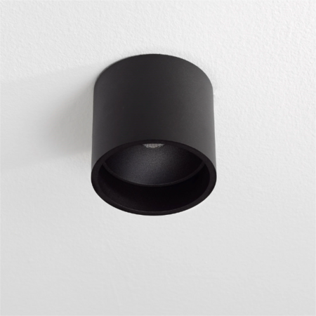 Artdelight Moderne minimalistische plafondlamp Orleans 1-lichts zwart