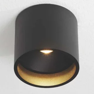 Plafondlamp Orleans 1-lichts zwart
