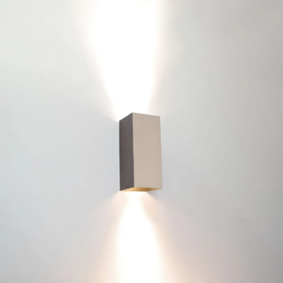 Wandlamp Dante 2-lichts champagne