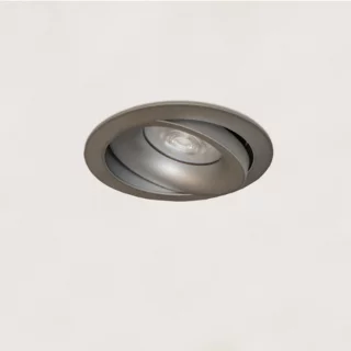 Inbouwspot Alice 1-lichts grijs rond