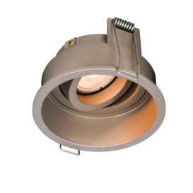 Inbouwspot Rex 1-lichts champagne rond