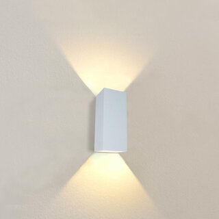Wandlamp Dante XL 2-lichts wit