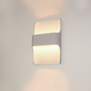 Wandlamp Dallas 2-lichts wit IP65